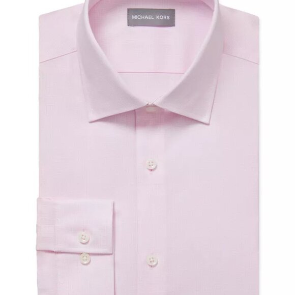 Michael Kors Men's Slim Fit Airsoft Performance Shirt size M 15, 32/33 - Picture 1 of 5
